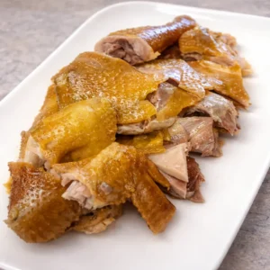 4. Chilled White Cut Chicken (Five-Finger Selection) 冰镇五指毛桃白斩鸡